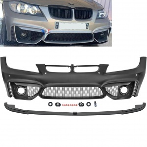 Frontstoßstange BMW Serie 3 E90 E91 05-08 Look M4 - PDC oder ohne - AB