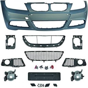 Frontstoßstange BMW Serie 3 E90 E91 LCI 09-11 Look Pack M - PDC