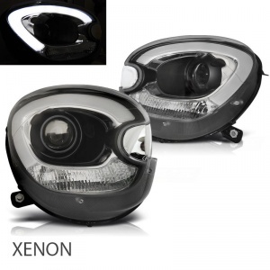 2 Xenon-Scheinwerfer Mini Countryman R60 R61 LED 10-14 - Schwarz