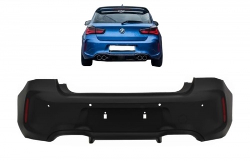 Pare choc arriere BMW Serie 1 F20 F21 15-19 - look M2 - PDC