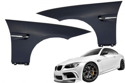 Kit Ailes avant droite et gauche au look M3 BMW Serie 3 E92 E93 06-13