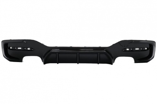 Diffuseur arriere BMW serie 1 F20 F21 LCI 15-18 double sortie double