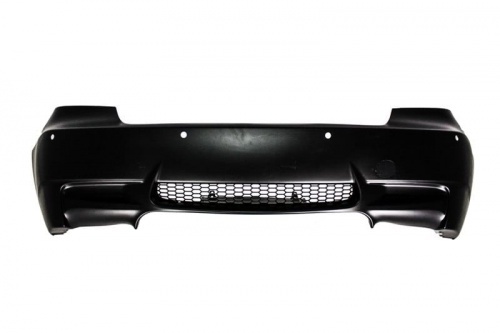 Pare choc arriere BMW Serie 3 E92 E93 06-10 look M3 Double centrale - PDC