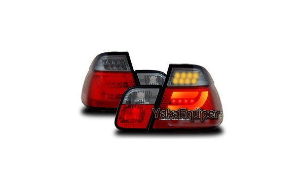 2 Feux arriere BMW E46 Berline LED 02-04 - Fume