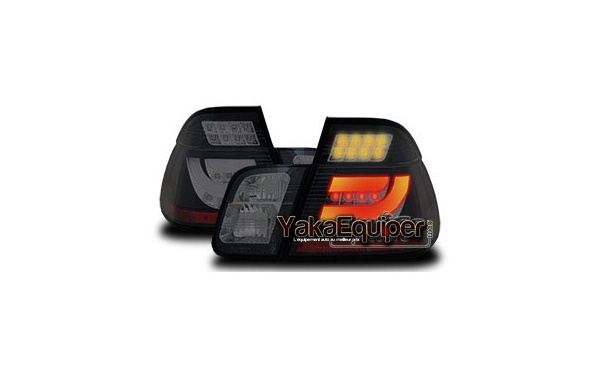 2 Feux arriere BMW E46 Berline LED 02-04 - Fume Noir