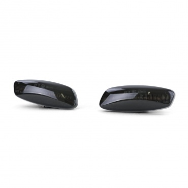 Clignotants Latéraux LED Dynamiques - Compatible Peugeot 207, 308, Citroën C4 Picasso, Etc. - Paire, Plug And Play
