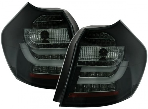 2 Feux arriere BMW Serie 1 E87 08-11 - LTI - Noir