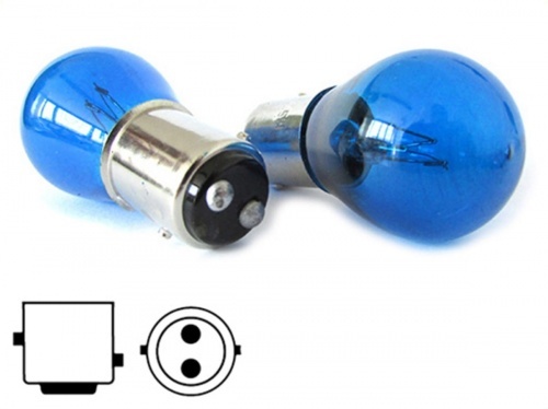 2 ampoules 1157 S25 P21/5W BAY15D Effet Xenon