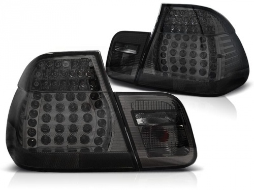 2 Feux arriere BMW E46 Berline LED 98-01 phase 1 - Fumé Noir