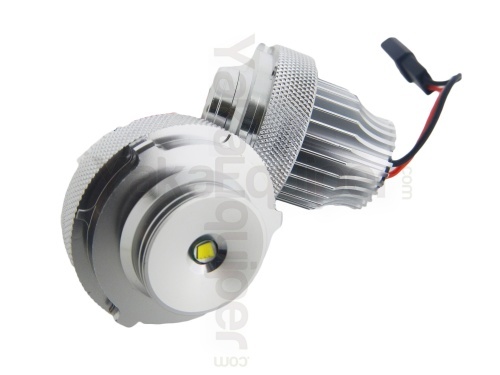 Pack Ampoule LED 10Watts anneaux angel eyes BMW E60 E61- Blanc xenon
