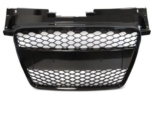 Grille calandre Audi TT 8J - look RS 06-14  - Noir Brillant