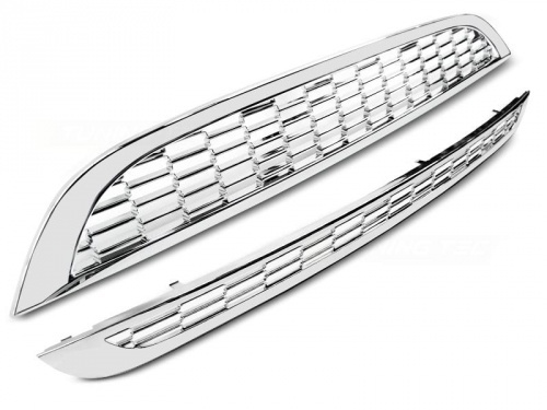 Grilles calandre Mini R50-52-53  01-06 - Chrome