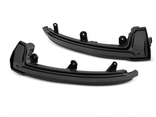 2 Clignotants retro dynamiques LED Porsche Cayenne 15-17 - Noir