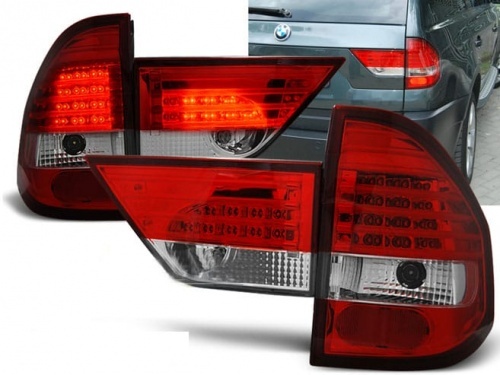 2 Feux BMW LED X3 E83 - 04-06 - Rouge