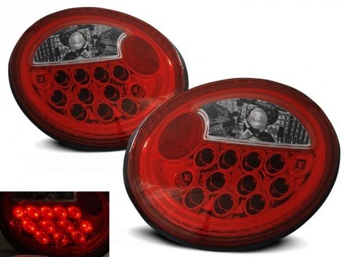 2 Feux arriere VW New Beetle (3C) LED - Clair