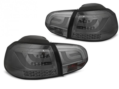 2 Feux arriere VW Golf 6 - LTI+LED - Teinté