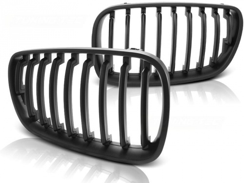 Grilles calandre BMW X3 E83 07-11 - Noir Mat