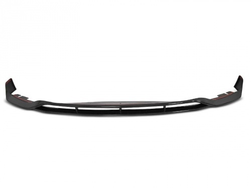 Spoiler lame de pare choc - BMW Serie 5 G30 G31 LCI 20+ - look sport - noir brillant