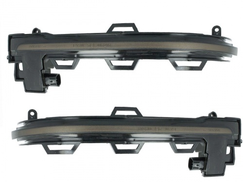 2 Clignotants retro dynamiques LED BMW X3 X4 X5 X6 - Noir