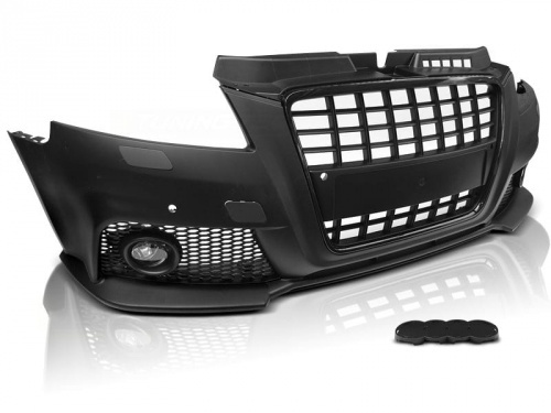 Pare choc avant AUDI A3 08-12 Look S8 - Noir - PDC