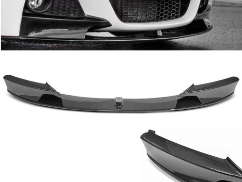Spoiler de pare choc - BMW Serie 5 F10 F11 11-16 - look mperf - carbone