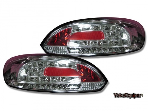 2 Feux arriere VW Scirocco (13) LED - Chrome