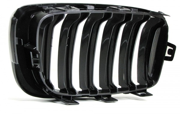Griglie A Doppio Rene BMW F32/F33/F36/M4 - Calandra Frontale Sportiva In ABS Nero Lucido (Modelli 2014-2020)