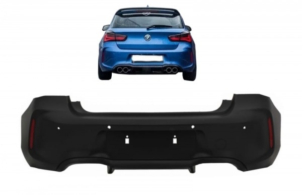 Pare choc arriere BMW Serie 1 F20 F21 15-19 - look M2 - PDC