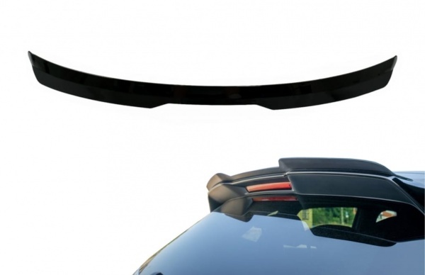 Becquet spoiler de toit - VW Polo 6R 6C 09-17 - look R - noir brillant