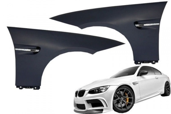 Kit Ailes avant droite et gauche au look M3 BMW Serie 3 E92 E93 06-13