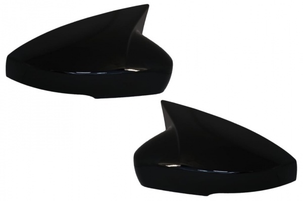 2 coques de retroviseur VW Polo 6R - Noir Brillant