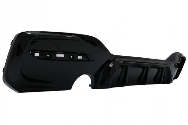 Diffuseur arriere BMW serie 1 F20 F21 LCI 15-18 double sortie
