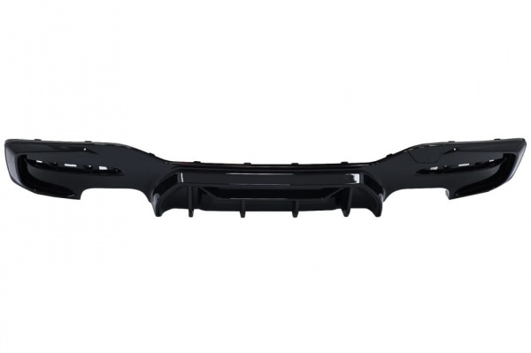 Diffuseur arriere BMW serie 1 F20 F21 LCI 15-18 competition double sortie double