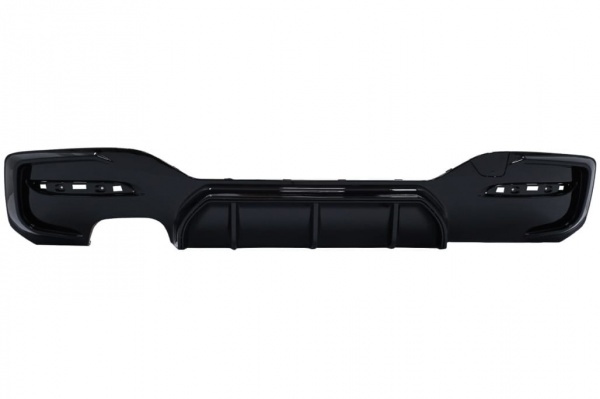 Diffuseur arriere BMW serie 1 F20 F21 LCI 15-19 double sortie gauche