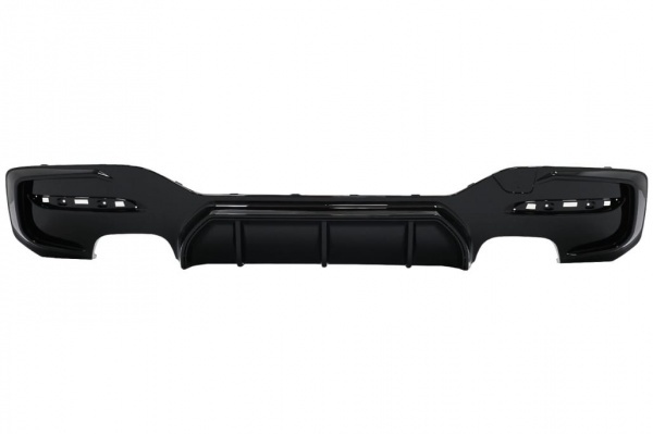 Diffuseur arriere BMW serie 1 F20 F21 LCI 15-18 double sortie double