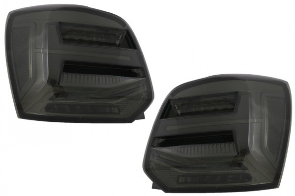 2 Feux arriere VW Polo 6R dynamiques - fullLED - Fume