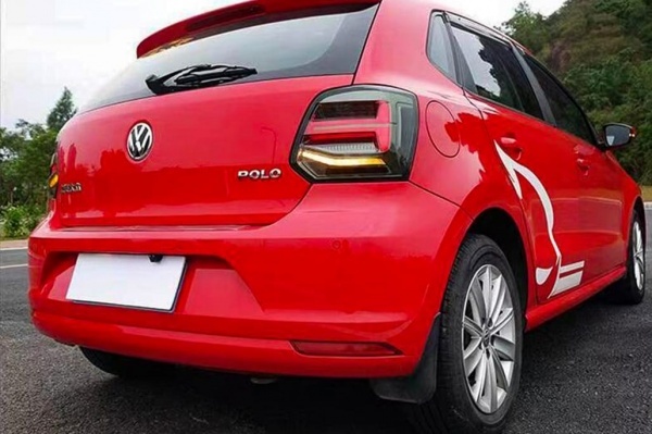2 Feux arriere VW Polo 6R dynamiques - fullLED - Fume