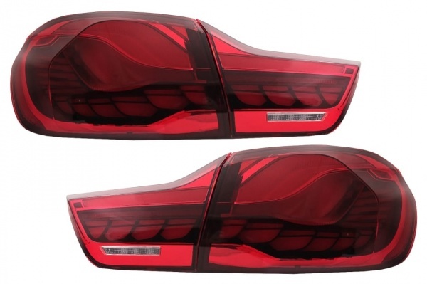 2 Feux arriere OLED dynamiques BMW Serie 4 F32 F33 F36 - 13-19 - Rouge