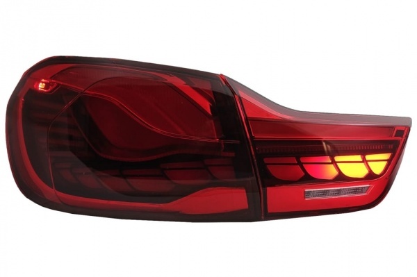 2 Feux arriere OLED dynamiques BMW Serie 4 F32 F33 F36 - 13-19 - Rouge