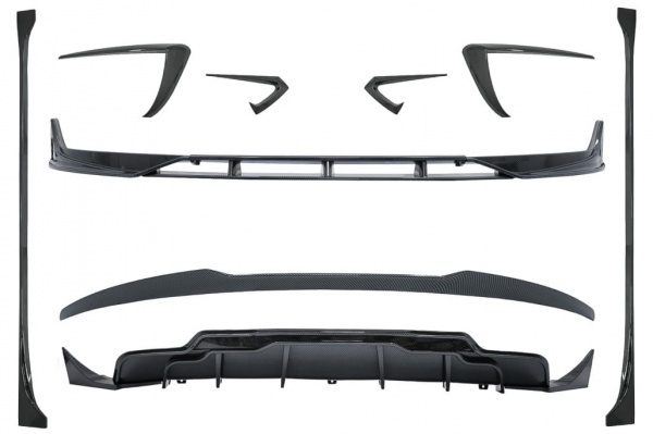 Kit Carrosserie look carbone brillant  - Tesla Model 3