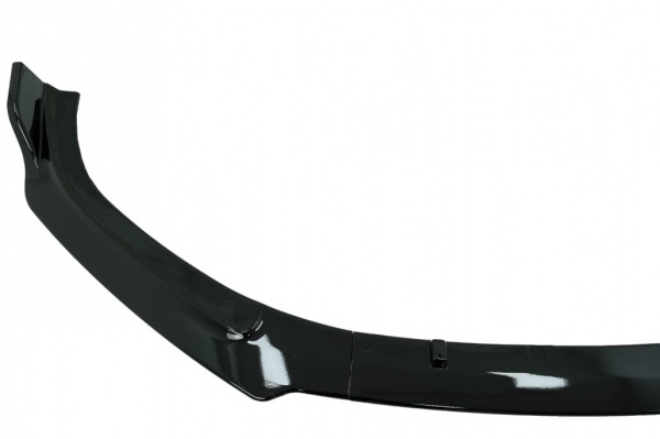 Spoiler lame avant - AUDI A6 C7 4G - noir brillant - 15-18