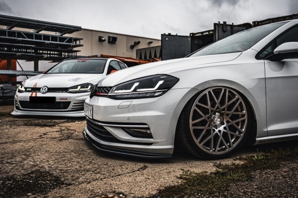 2 Phares avant VW Golf 7.5 phase 2 - fullLED - Noir GTI - OSRAM Dynamiques