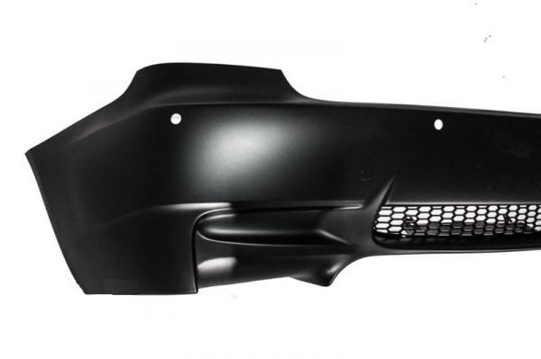 Pare choc arriere BMW Serie 3 E92 E93 06-10 look M3 Double centrale - PDC