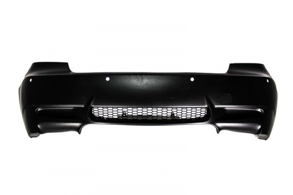 Pare choc arriere BMW Serie 3 E92 E93 06-10 look M3 Double centrale - PDC