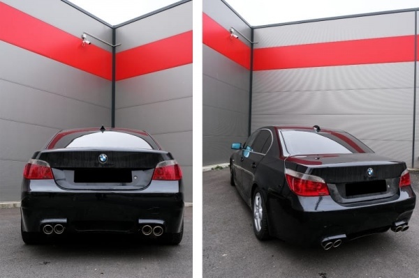 Pare choc arriere BMW Serie 5 E60 LCI 07-10 look M5 - PDC