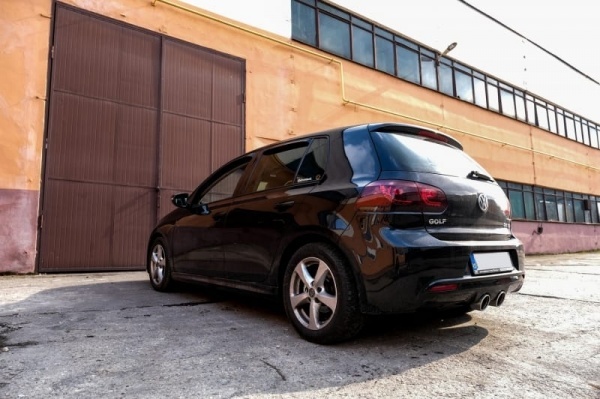Pare choc arriere VW Golf 6 (VI) look R20