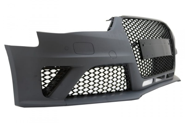 Pare choc avant AUDI A4 B8 phase 2 11-15 - Look RS4 - Noir