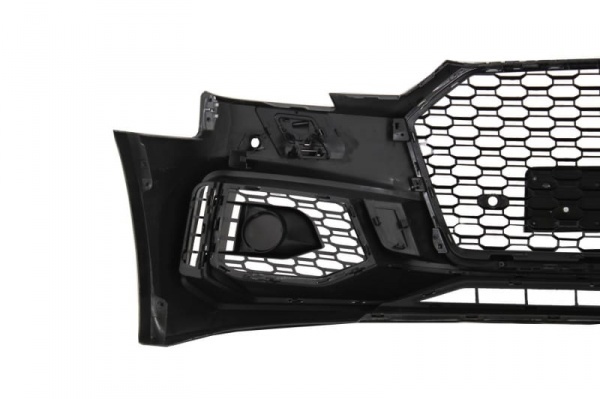 Pare choc avant AUDI A4 B9 limousine avant 16-18 - Look RS4 - Noir - PDC