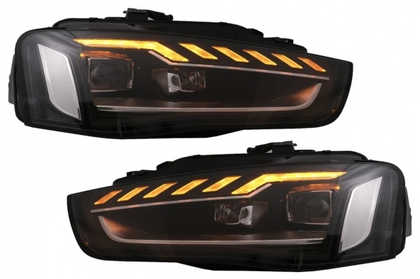 2 Phares  fullLED AUDI A4 B8 11-15 - look matrix halogene - dynamiques