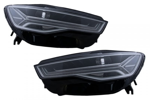 2 Phares FullLED AUDI A6 4G C7 2014-2018 - look matrix - dynamiques
